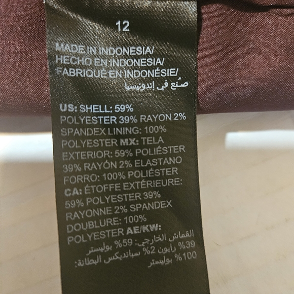 White House Black Market Brown Pencil Skirt Knee-Length - Picture 8 of 9